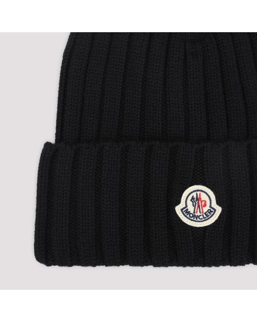 Moncler Black Beanies