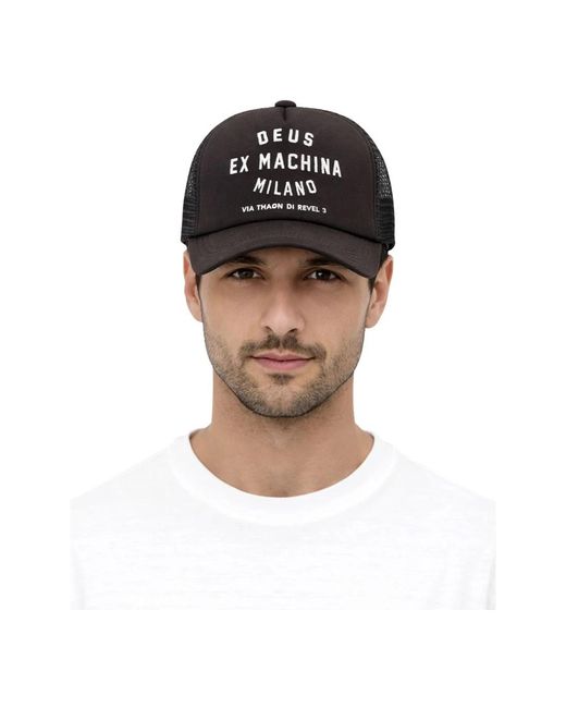 Deus Ex Machina Black Caps for men