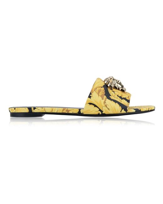 Versace Sliders in het Yellow