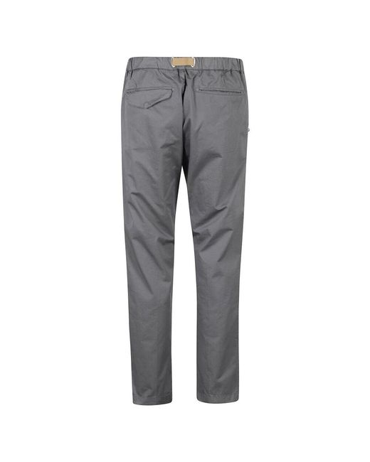 White Sand Graue Baumwollhose in Gray für Herren