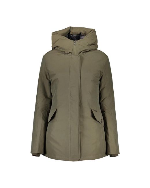 Woolrich Winter Jackets in het Green