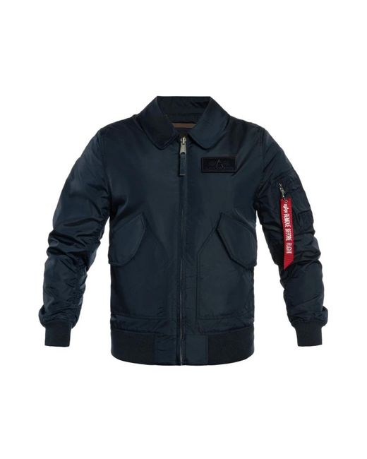 Alpha Industries Blue Bomber Jackets for men