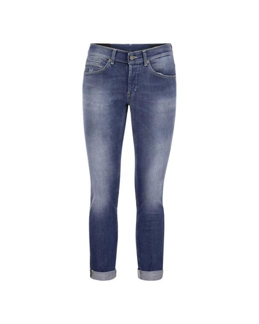 Dondup Blue Skinny Fit Jeans