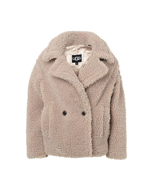 Jackets > faux fur & shearling jackets Ugg en coloris Natural