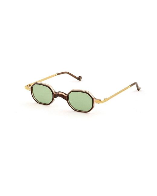 Eyepetizer Green Sunglasses