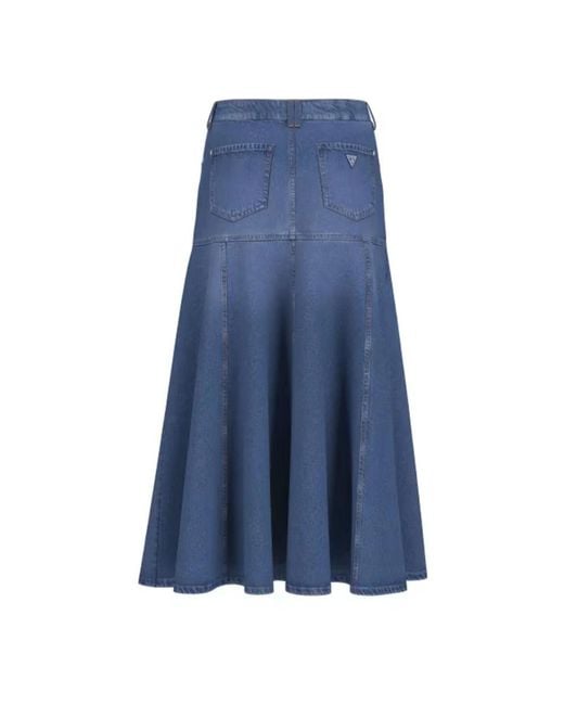 Guess Blue Denim Skirts