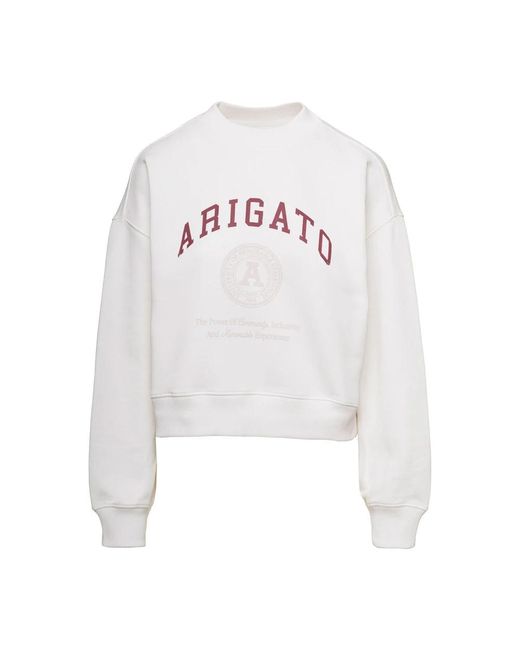 Axel Arigato White Sweatshirts