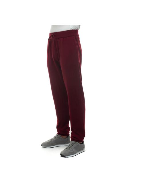 Kiton Red Slim-Fit Trousers for men