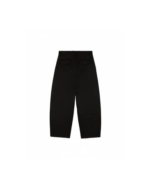 Walk In Paris Black Wide Trousers for men