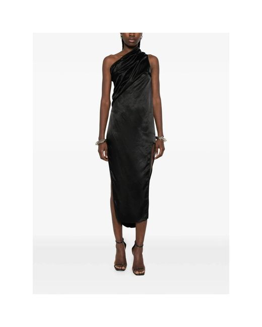 Rick Owens Black Midi Dresses