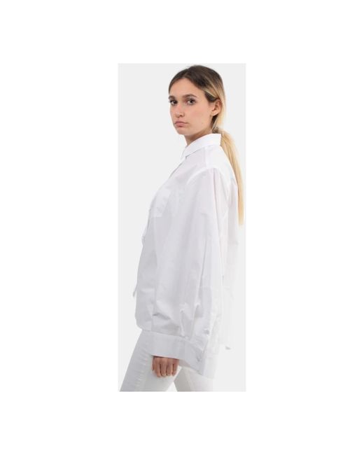 Blouses & shirts > shirts Roberto Collina en coloris White