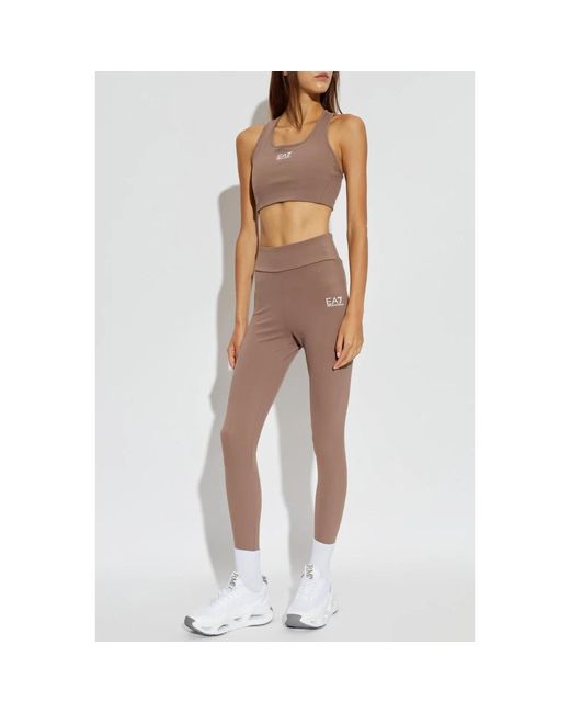 Sport Bras EA7 de color Brown