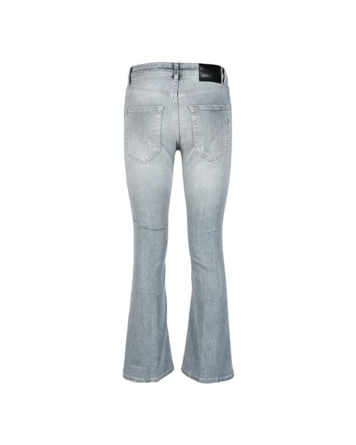 Dondup Blue Bootcut Jeans