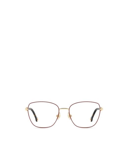 Carolina Herrera Metallic Glasses