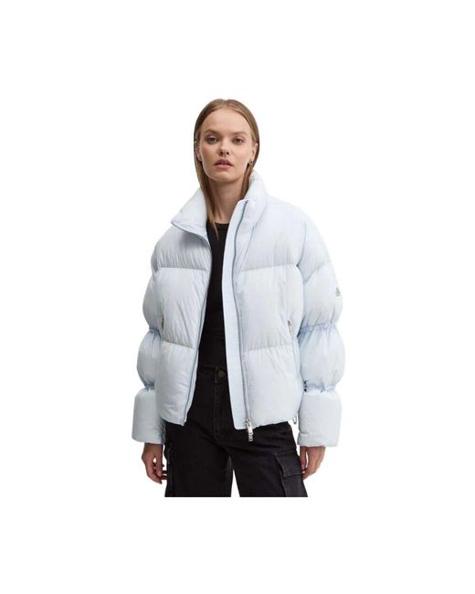 Down Jackets Moose Knuckles en coloris Blue