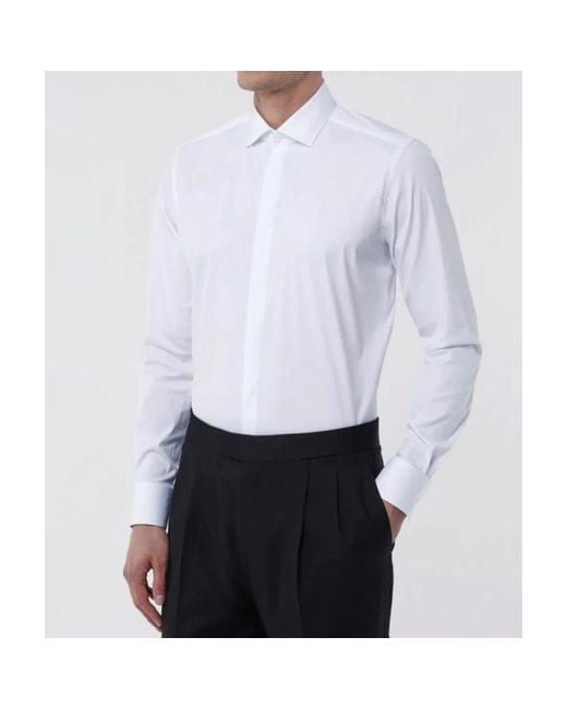 Xacus White Formal Shirts for men