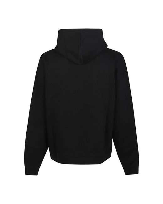 DSquared² Hoodies & Sweatvesten ,Zwart ,Relax Fit Sweatshirt in het Black voor heren