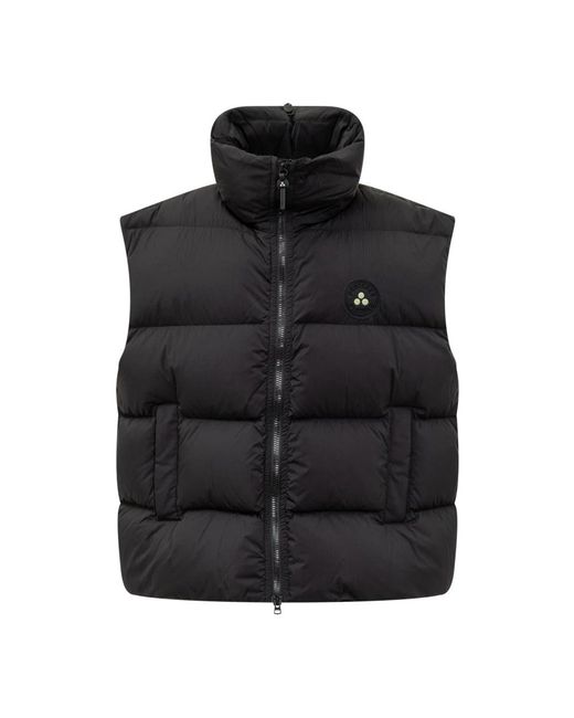 Vests di Peuterey in Black da Uomo