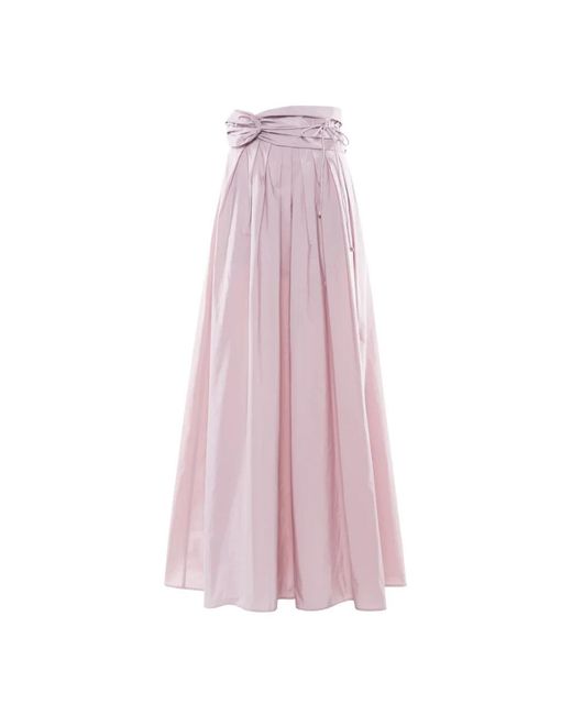 Nenette Pink Maxi Skirts