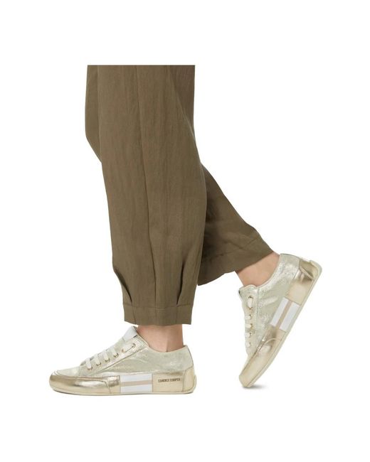 Candice Cooper Natural Sneakers rock patch s