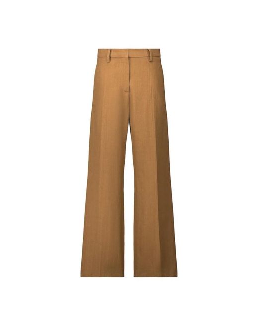 Laurence Bras Brown Wide Trousers