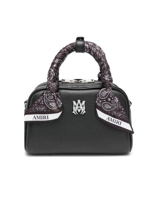 Amiri Black Micro Bowling Bag