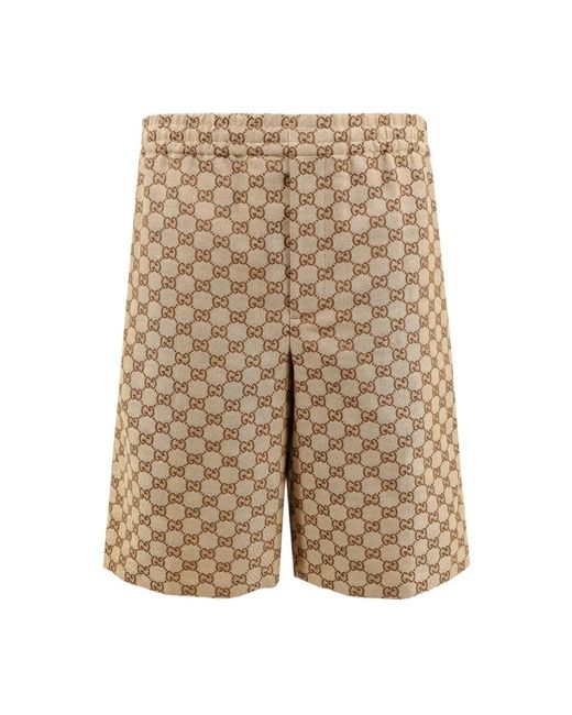 Gucci Natural Casual Shorts for men