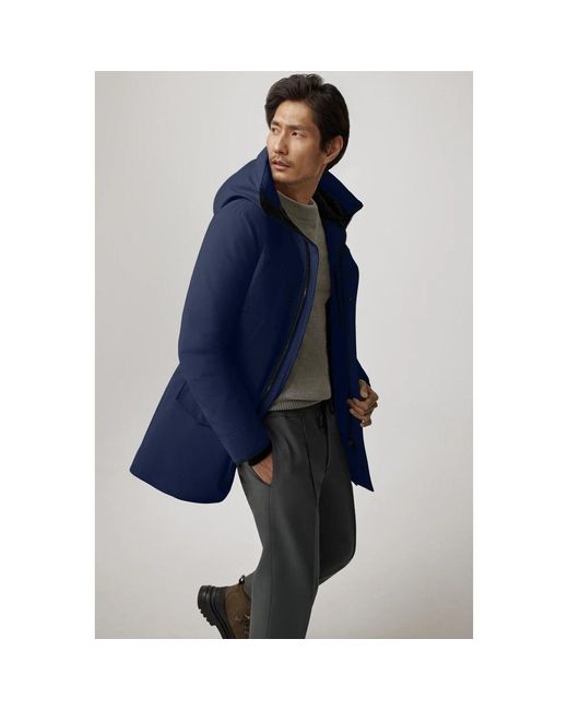 Canada Goose Blue Winter Jackets for men