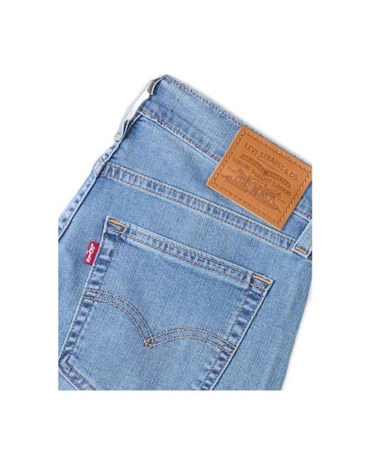Levi's Wide Jeans in het Blue