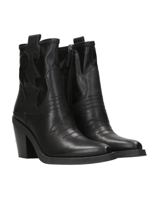 Ash Black Jagger Cowboy Boot