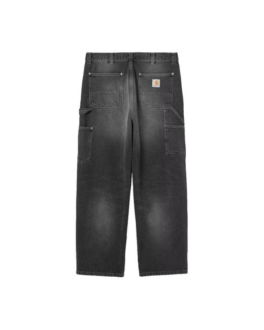 Carhartt Gray Loose Fit Jeans for men