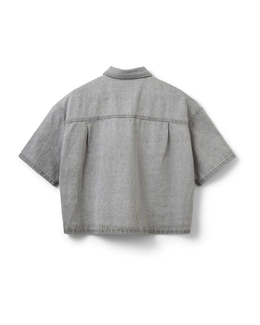 Sofie Schnoor Gray Denim Shirts