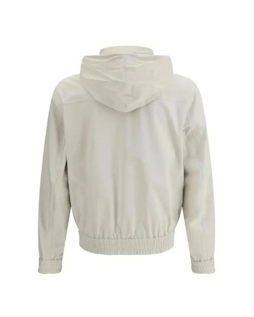 Brunello Cucinelli Gray Light Jackets for men