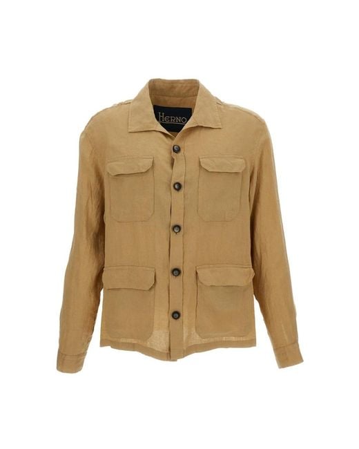 Herno Natural Light Jackets for men