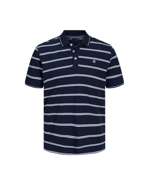 Jack & Jones Blue Polo Shirts for men