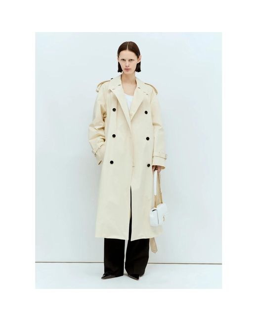 Coats > trench coats Burberry en coloris White
