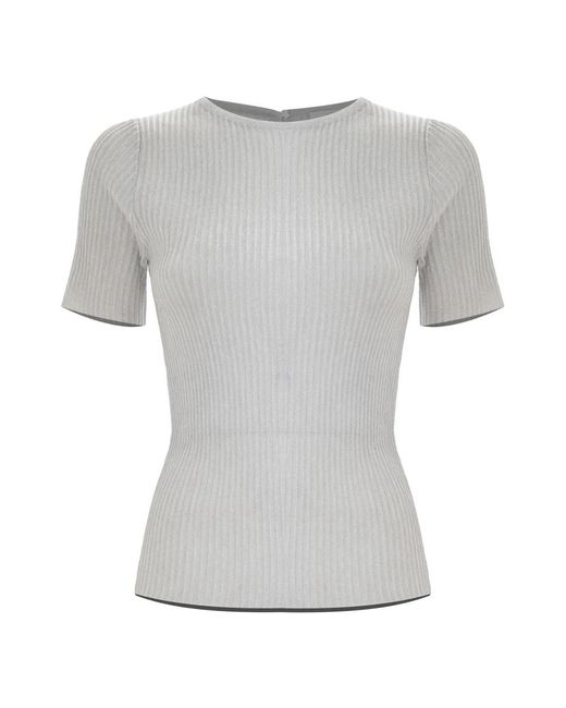 Kocca Gray Round-Neck Knitwear