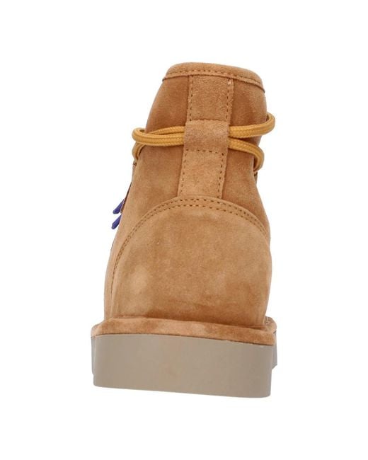 Pànchic Brown Lace-Up Boots