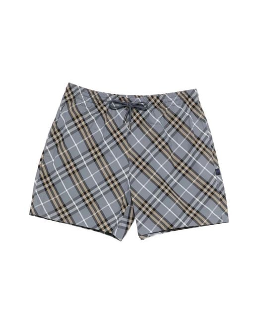 Burberry Gray Beachwear for men