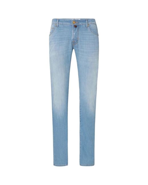Jacob Cohen Blue Slim Fit Jeans for men