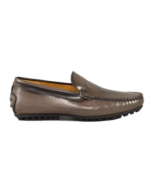 Loafers Testoni de hombre de color Brown