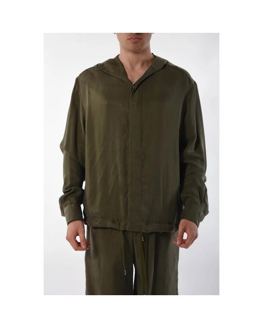 Costumein Green Zip-Throughs for men