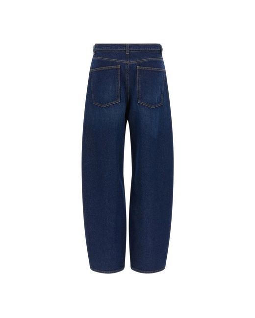 Twinset Blue Loose Fit Jeans