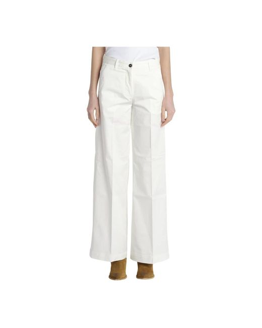 Nine:inthe:morning White Wide Trousers