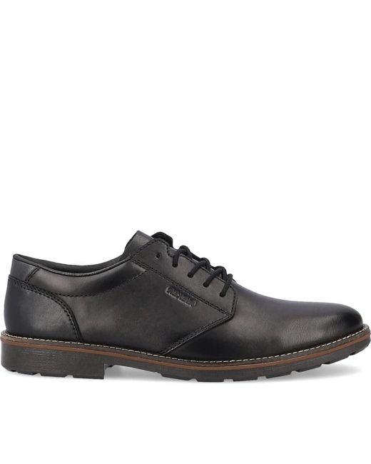 Rieker Black Laced Shoes for men