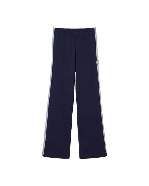 Lacoste Broeken ,Blauw ,Katoen French Made Joggingbroek in het Blue