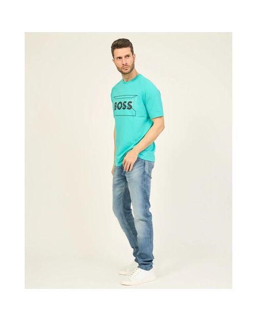 Tops > t-shirts Boss pour homme en coloris Blue