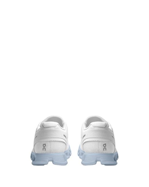 On Shoes White Cloud 5 weiße sneakers