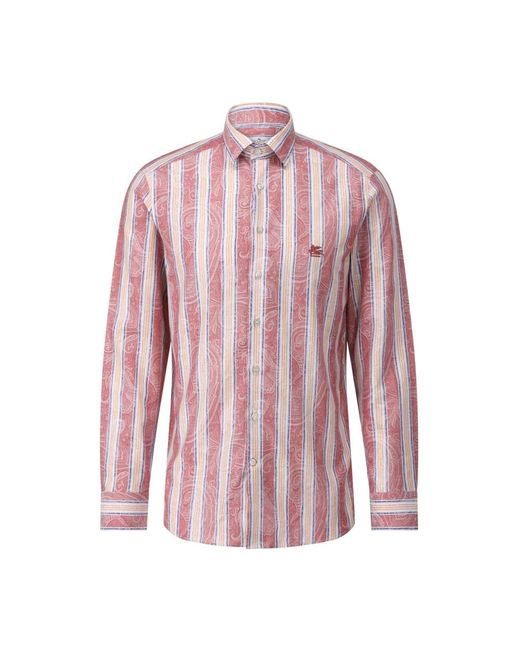 Casual Shirts di Etro in Pink da Uomo
