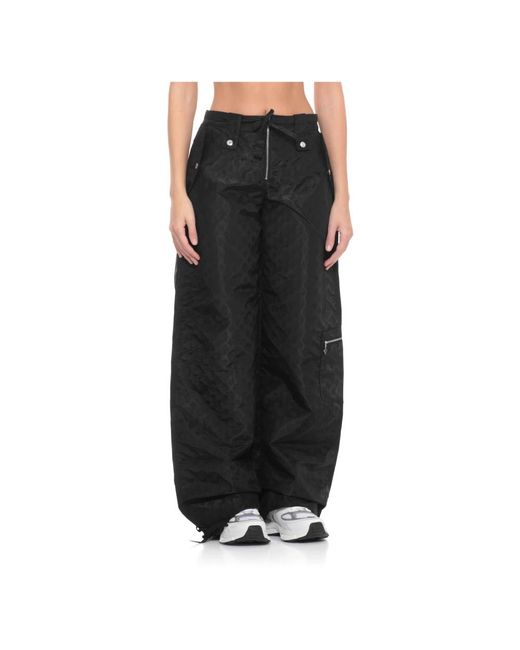 Casablanca Black Wide Trousers